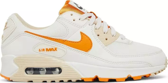 Кроссовки Nike Wmns Air Max 90 SE 'Phantom Light Curry', белый