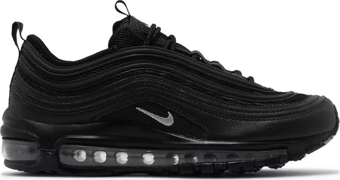 Кроссовки Nike Wmns Air Max 97 'Black Metallic Silver', черный