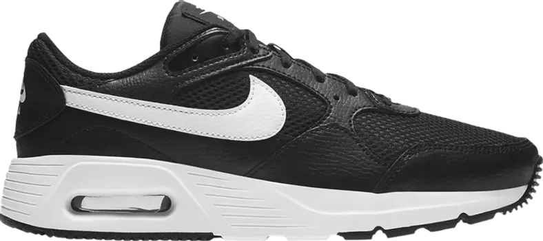 Кроссовки Nike Wmns Air Max SC 'Black White', черный