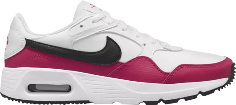 Кроссовки Nike Wmns Air Max SC 'White Rush Pink', белый