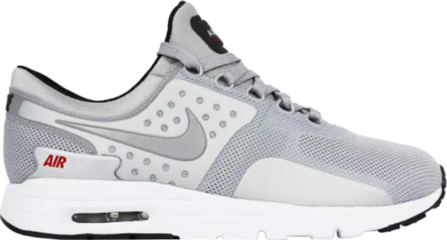 Кроссовки Nike Wmns Air Max Zero QS 'Silver Bullet', серебряный