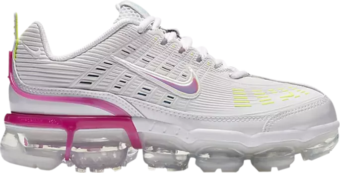 Кроссовки Nike Wmns Air Vapormax 360 'Volt Fire Pink', белый