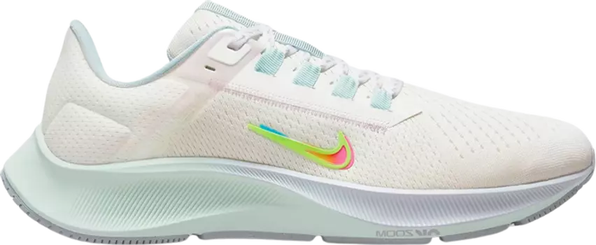 Кроссовки Nike Wmns Air Zoom Pegasus 38 Premium 'Summit White Volt', белый