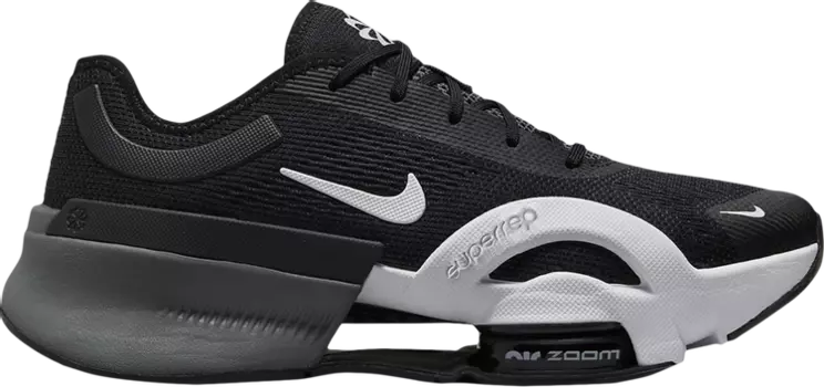 Кроссовки Nike Wmns Air Zoom SuperRep 4 Next Nature 'Black White', черный