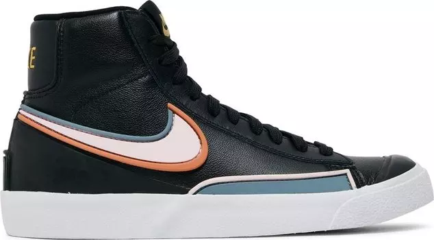 Кроссовки Nike Wmns Blazer Mid '77 'Infinite Black', черный