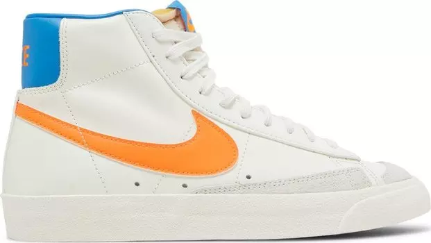 Кроссовки Nike Wmns Blazer Mid '77 'Sail Total Orange', кремовый