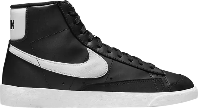 Кроссовки Nike Wmns Blazer Mid '77 Next Nature 'Black White', черный