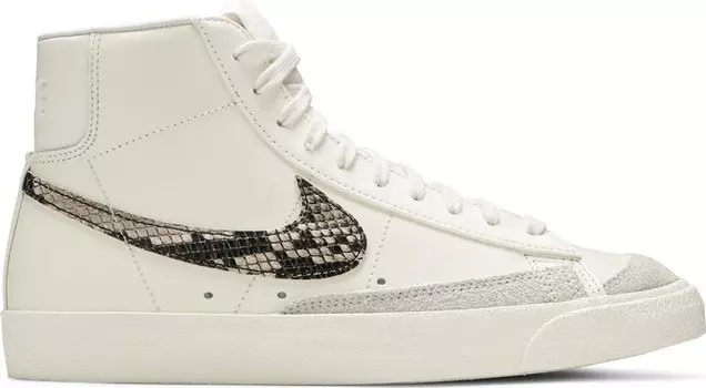 Кроссовки Nike Wmns Blazer Mid '77 SE 'Snakeskin', кремовый