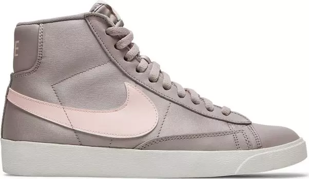 Кроссовки Nike Wmns Blazer Mid Premium 'Pumice Echo Pink', серый