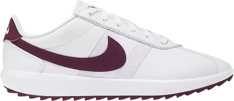 Кроссовки Nike Wmns Cortez Golf 'White Villain Red', белый