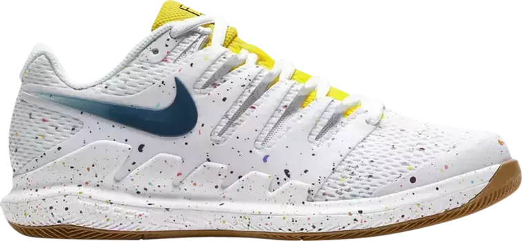 Кроссовки Nike Wmns Court Air Zoom Vapor X HC 'White Speckled', белый