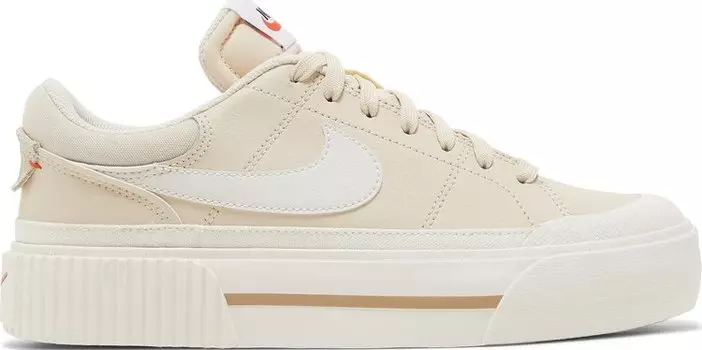 Кроссовки Nike Wmns Court Legacy Lift 'Pearl White', кремовый
