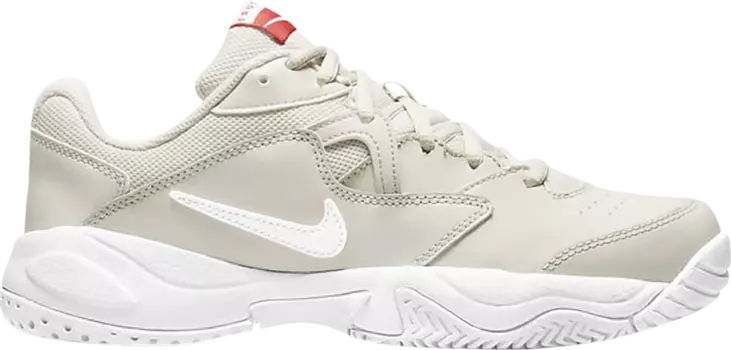 Кроссовки Nike Wmns Court Lite 2 'Light Bone Lobster', белый