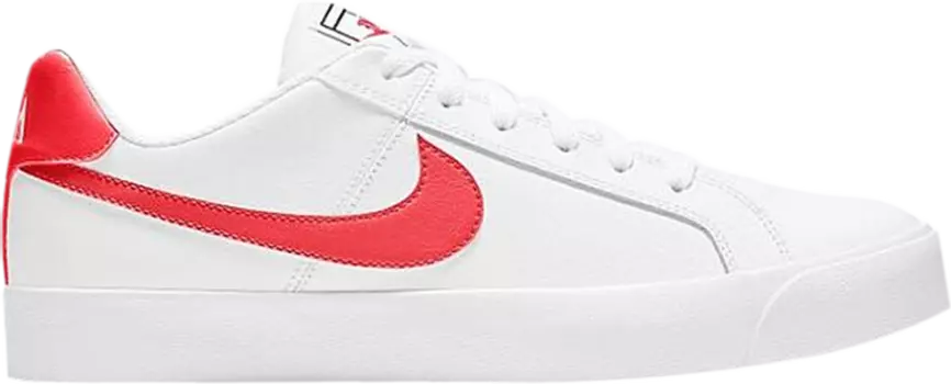 Кроссовки Nike Wmns Court Royale AC 'White Flash Crimson', белый