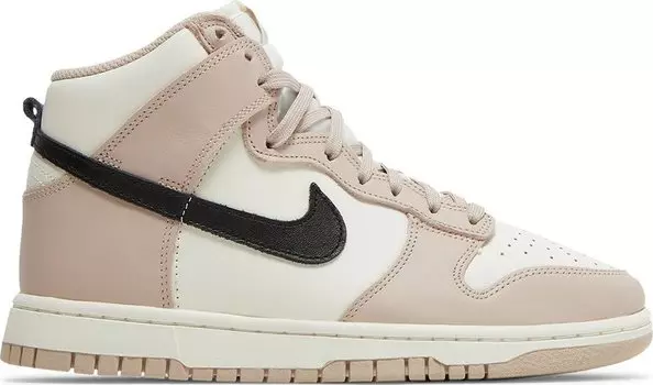 Кроссовки Nike Wmns Dunk High 'Fossil Stone', кремовый