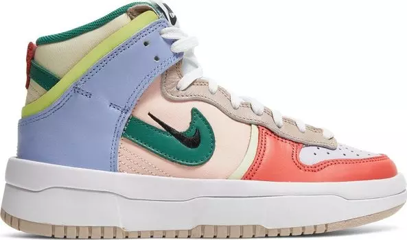 Кроссовки Nike Wmns Dunk High Rebel 'Cashmere Coral', многоцветный