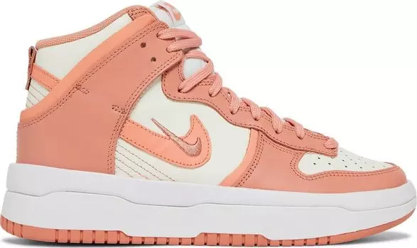Кроссовки Nike Wmns Dunk High Up 'Crimson Bliss', белый