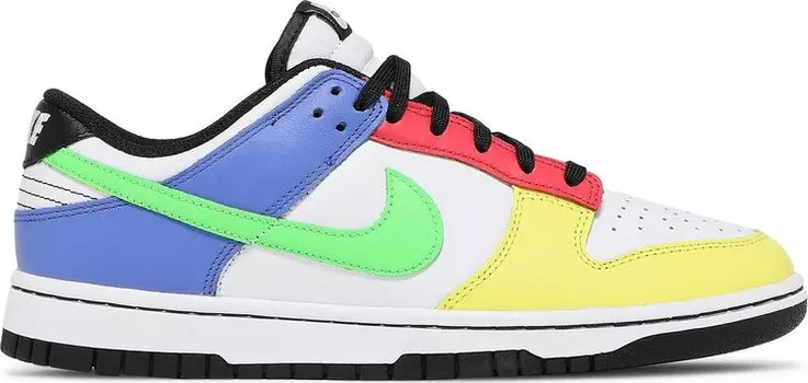 Кроссовки Nike Wmns Dunk Low 'Green Strike', многоцветный