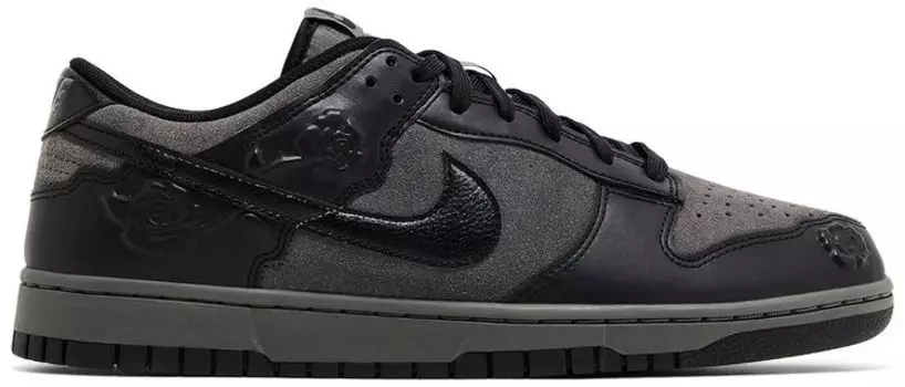 Кроссовки Nike Wmns Dunk Low 'Black Roses', черный