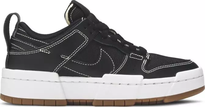 Кроссовки Nike Wmns Dunk Low Disrupt 'Black Gum', черный