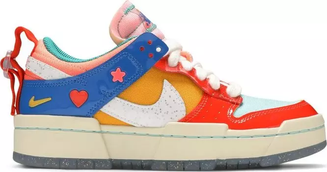 Кроссовки Nike Wmns Dunk Low Disrupt 'Kid at Heart', многоцветный