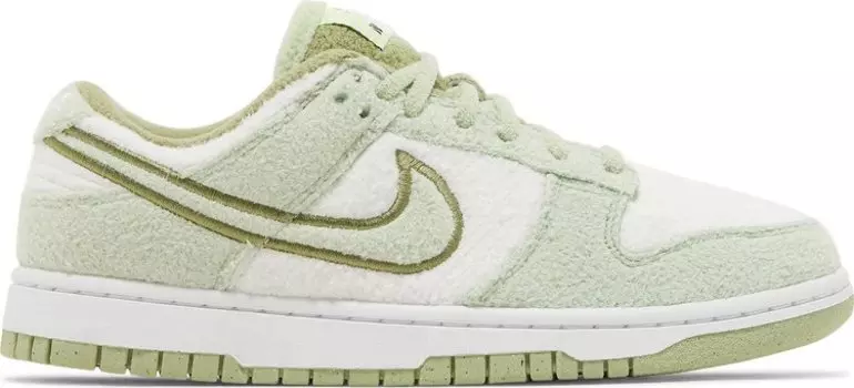 Кроссовки Nike Wmns Dunk Low SE 'Fleece - Honeydew', зеленый