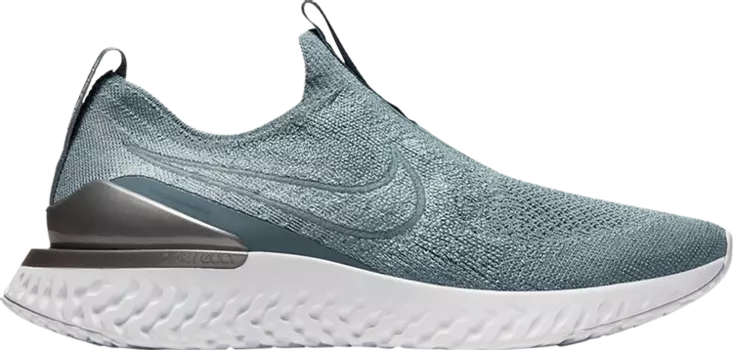 Кроссовки Nike Wmns Epic Phantom React Flyknit 'Aviator Grey', серый
