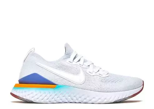 Кроссовки Nike WMNS EPIC REACT FLYKNIT 2 'DREAM IT, DO IT', белый