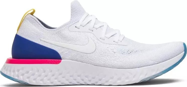 Кроссовки Nike Wmns Epic React Flyknit 'OG', белый