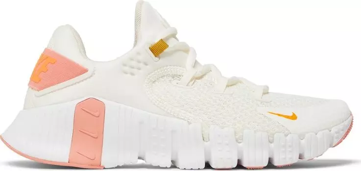 Кроссовки Nike Wmns Free Metcon 4 'Sail Total Orange', кремовый