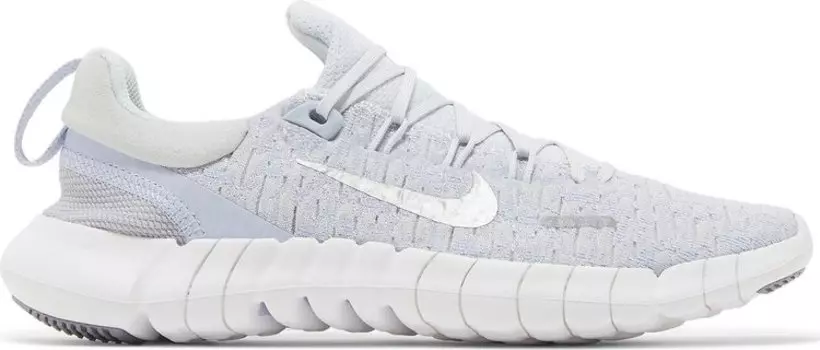 Кроссовки Nike Wmns Free Run 5.0 'Pure Platinum Metallic Silver', серый