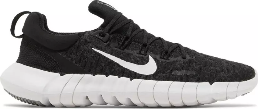 Кроссовки Nike Wmns Free Run 5.0 Next Nature 'Black White', черный