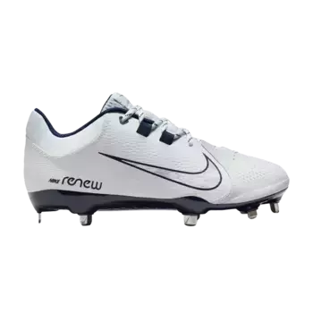 Кроссовки Nike Wmns Hyperdiamond 4 Pro White Midnight Navy, синий