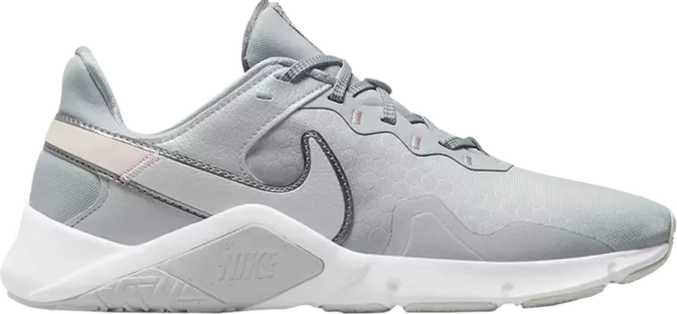 Кроссовки Nike Wmns Legend Essential 2 'Grey Fog Pale Coral', серый