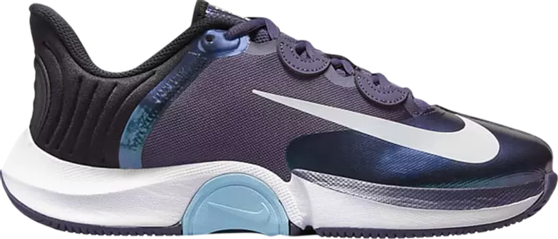 Кроссовки Nike Wmns NikeCourt Air Zoom GP Turbo 'Dark Raisin', фиолетовый