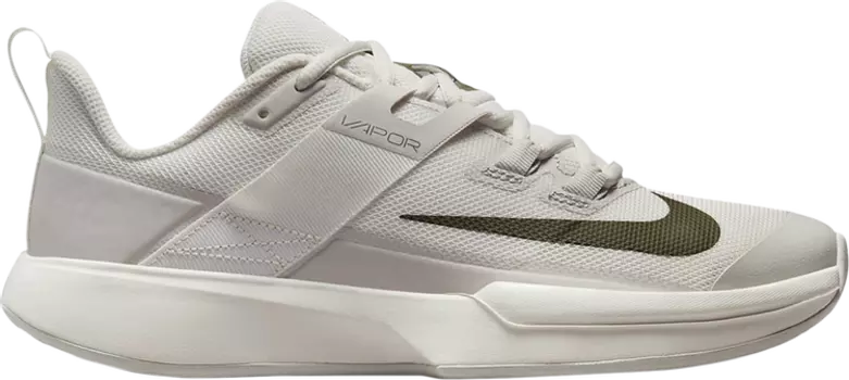 Кроссовки Nike Wmns NikeCourt Vapor Lite 'Sail Medium Olive', белый