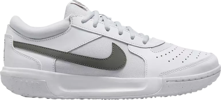 Кроссовки Nike Wmns NikeCourt Zoom Lite 3 'White Flat Pewter', белый