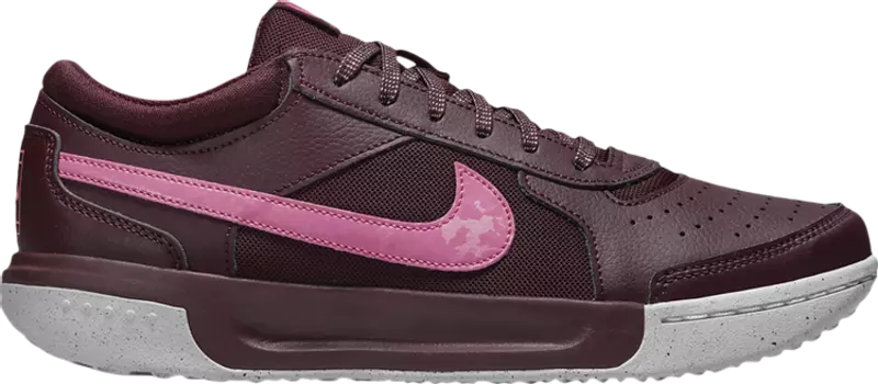 Кроссовки Nike Wmns NikeCourt Zoom Lite 3 Premium 'Burgundy Crush Pinksicle', красный