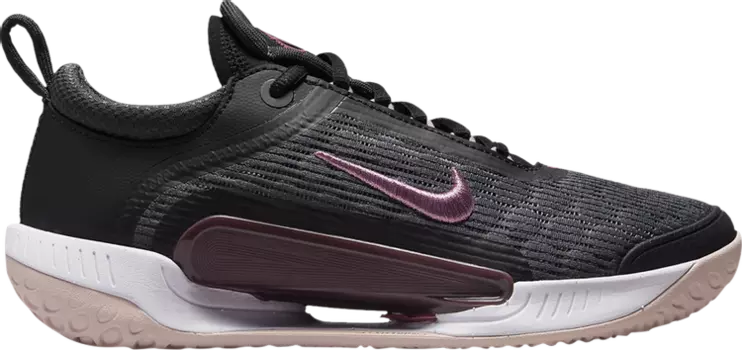 Кроссовки Nike Wmns NikeCourt Zoom NXT 'Black Burgundy Crush', черный