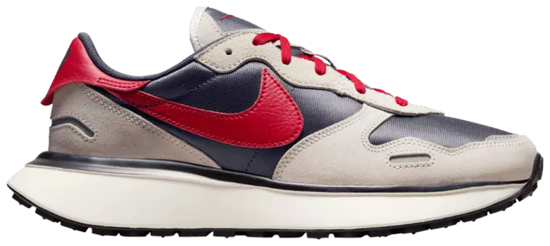 Кроссовки Nike Wmns Phoenix Waffle 'Wolf Grey Thunder Blue', синий