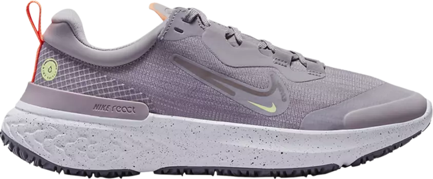 Кроссовки Nike Wmns React Miler 2 Shield 'Amethyst Ash', фиолетовый