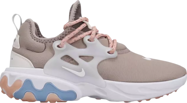 Кроссовки Nike Wmns React Presto 'Coral Stardust', серый