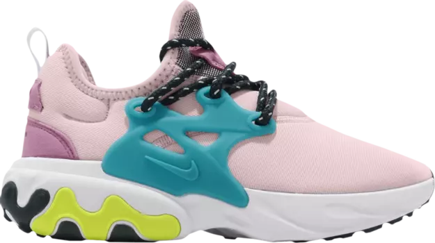 Кроссовки Nike Wmns React Presto 'Lemon Venom', фиолетовый