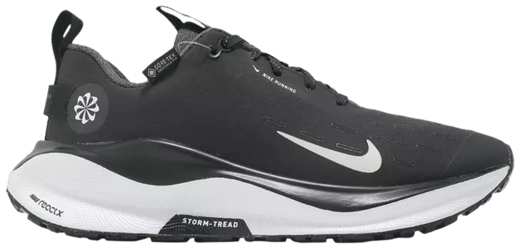 Кроссовки Nike Wmns ReactX Infinity Run 4 GORE-TEX 'Black White Volt', черный