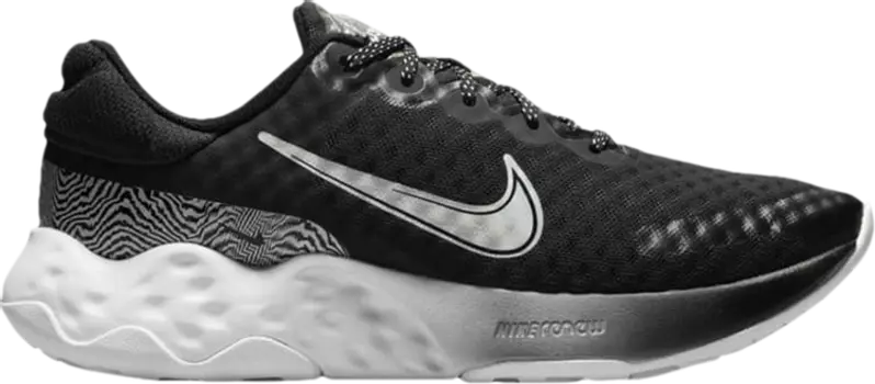 Кроссовки Nike Wmns Renew Ride 3 Premium 'Black Zebra', черный