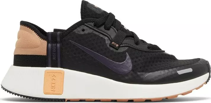 Кроссовки Nike Wmns Reposto 'Black Light Cognac', черный