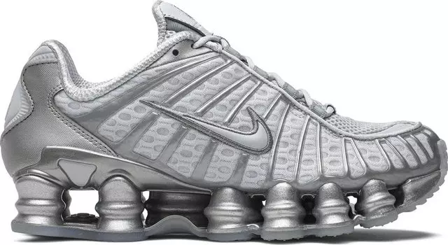 Кроссовки Nike Wmns Shox TL 'Chrome', серебряный