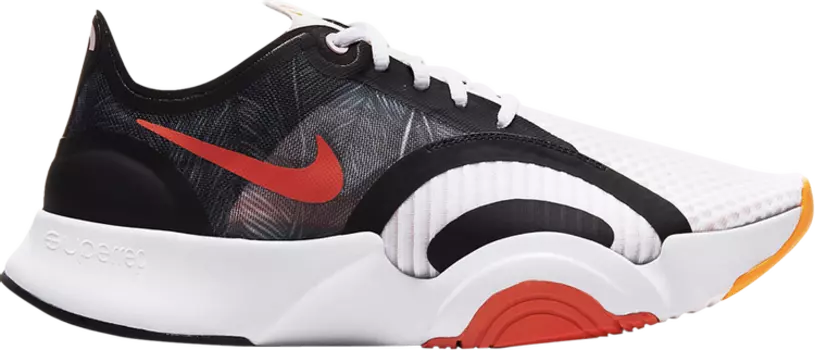 Кроссовки Nike Wmns SuperRep Go 'White Black Team Orange', белый