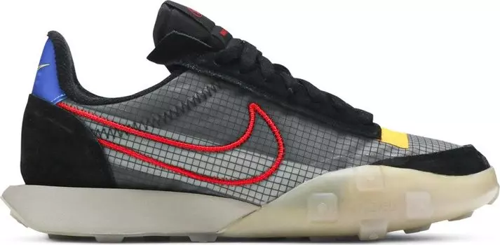 Кроссовки Nike Wmns Waffle Racer 2X 'Enigma Stone University Red', черный