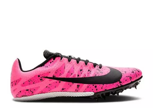 Кроссовки Nike WMNS ZOOM RIVAL S 9 'PAINT SPLATTER - PINK BLAST', розовый